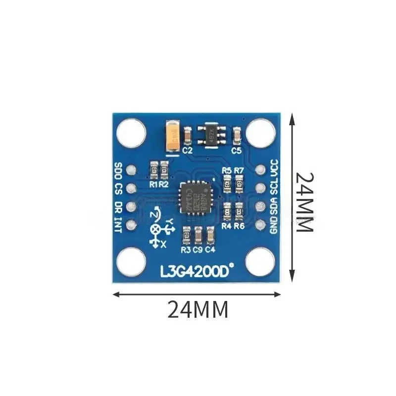 L3G4200D وحدة جيروسكوب ثلاثية المحاور MEMS محس حركة GY-50