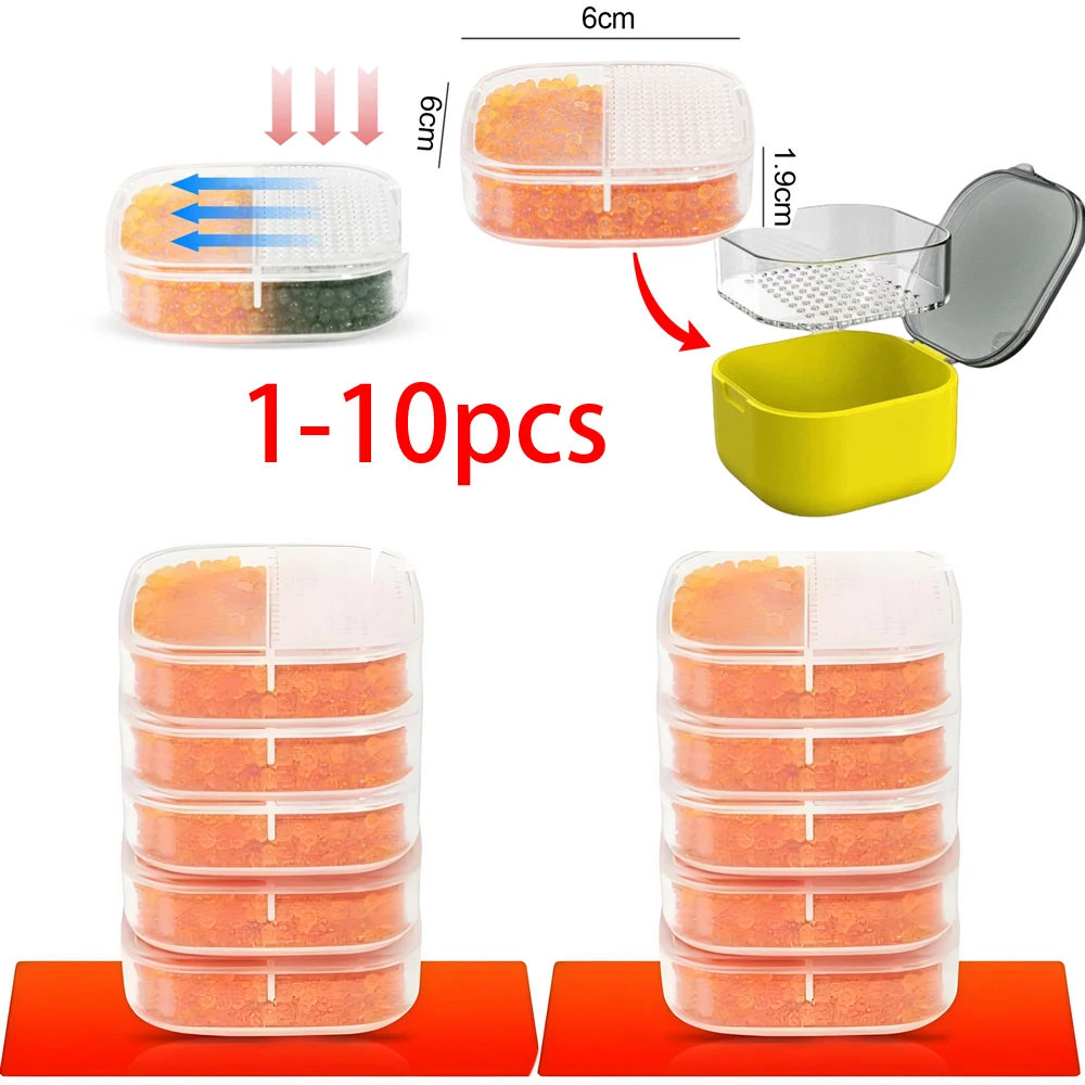 

1-10 шт. капсулы для сушки слухового аппарата, осушитель, осушитель, сушильный поддон для BTE