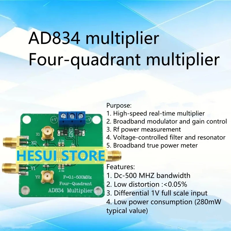 AD834 four-quadrant multiplier