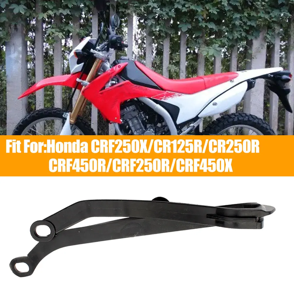 Black Chain Slider for Honda Pit Dirt Motor Bike Motorcycle CR125R CR250R CRF250R CRF250X CRF450R CRF450X Motorcycle Accessories