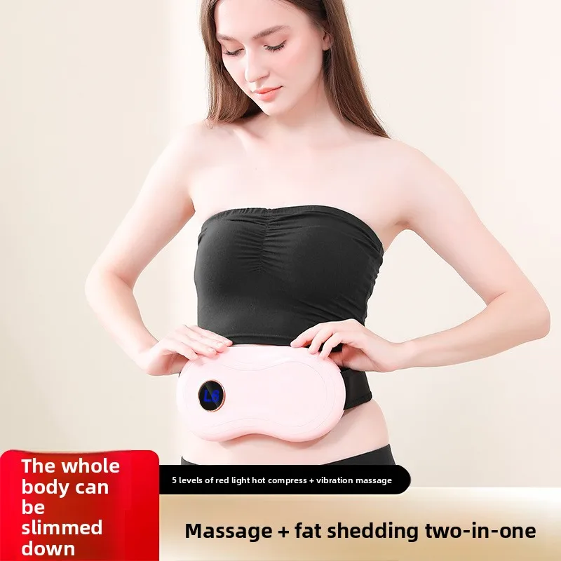 Lazy fat loss machine weight loss belly machine, waist and abdominal massager, heating massage belt weight loss artifact