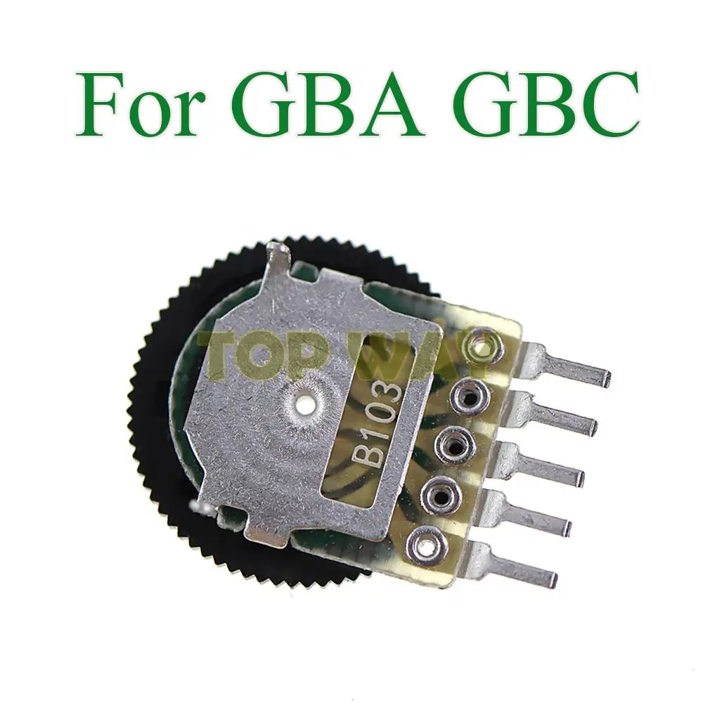 50 Buah Pengganti untuk GBA GBC Tombol Sakelar Volume Potensiometer untuk Gameboy Klasik untuk GB Klasik DMG