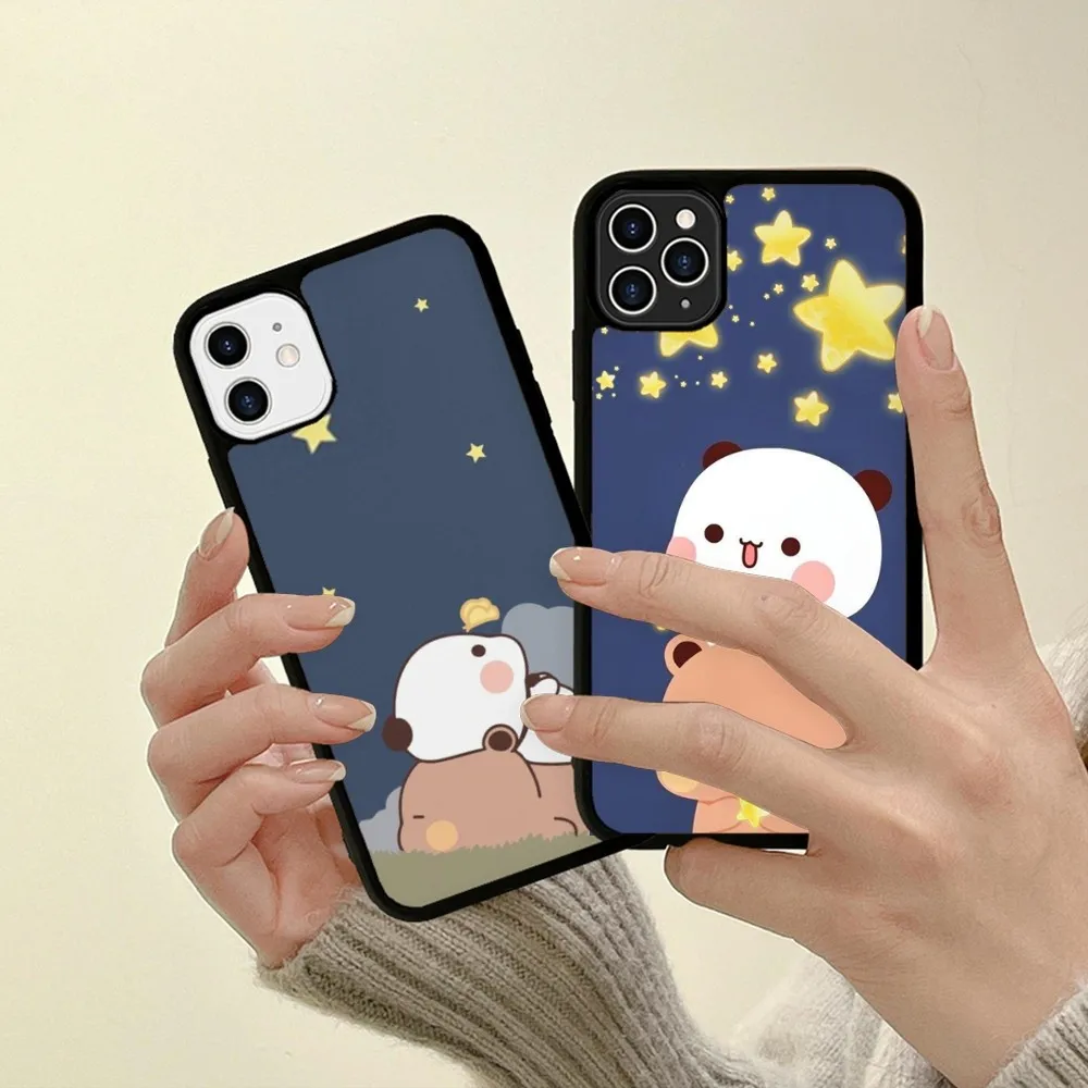 

Милый силиконовый чехол для телефона BuBu DuDu из поликарбоната и ТПУ для Samsung S10 20 30 22 23 24 Plus, ультралегкий чехол