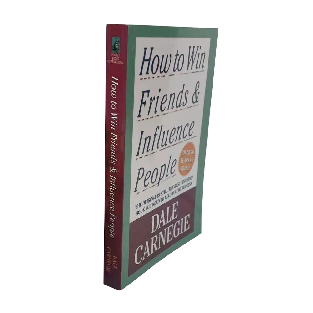 How To Win Friends & Influence People By Dale Carnegie Interpersonal Communication Skills Self-improvement Reading Book