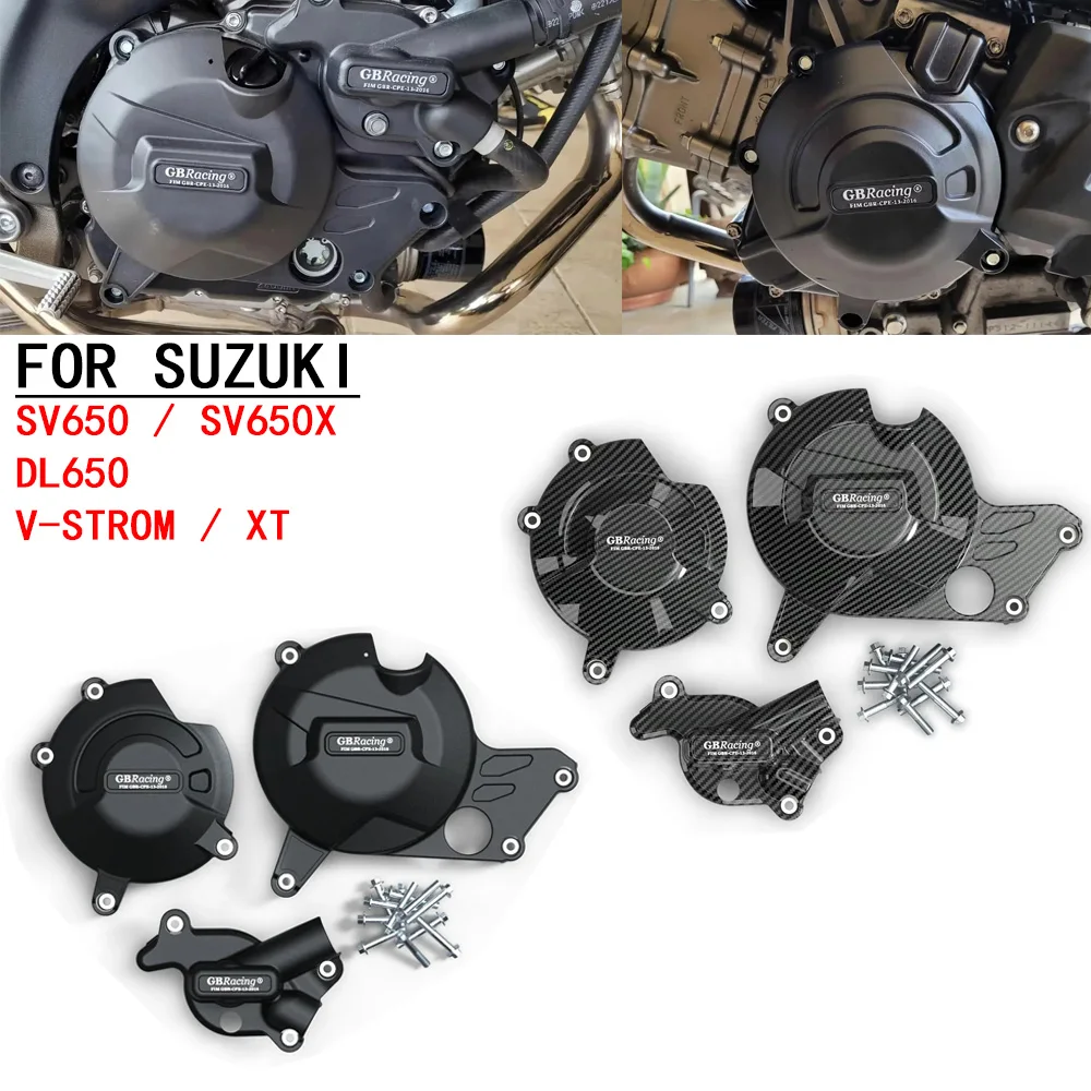 

Для Suzuki SV650/SV650X/DL650 V-STROM/XT 2015-2025 Защитный чехол двигателя для GBRacing