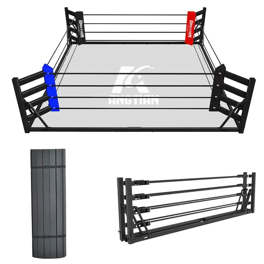 Factory  Cheap Price Boxing Equipment for Mma and Wresting Portable Folding Boxing Ring