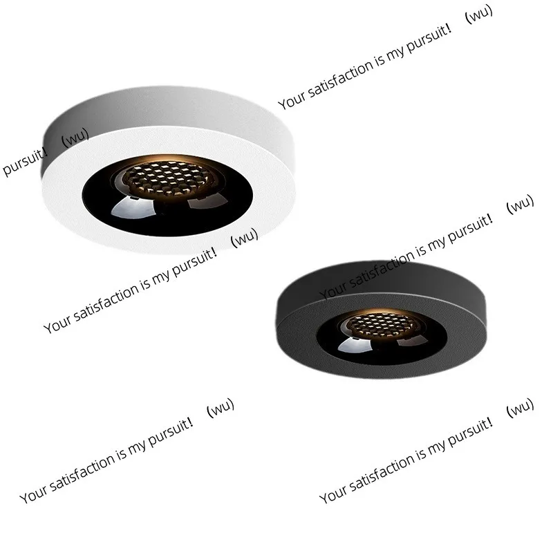 Ultra-thin surface-mounted spotlights, anti-glare, full-spectrum gall lights, household living room, no punching, no main light
