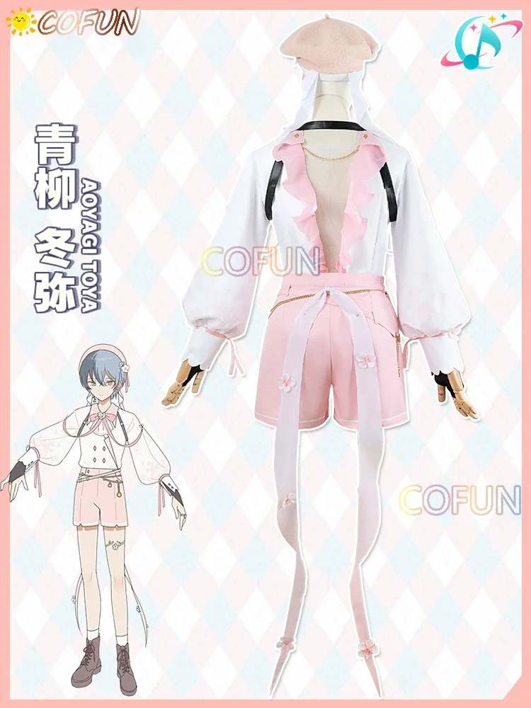 COFUN-PJSK Toya Cosplay Costume, Project Sekai Halloween Outfits, Women Men, New Imbibé Uniform, Game