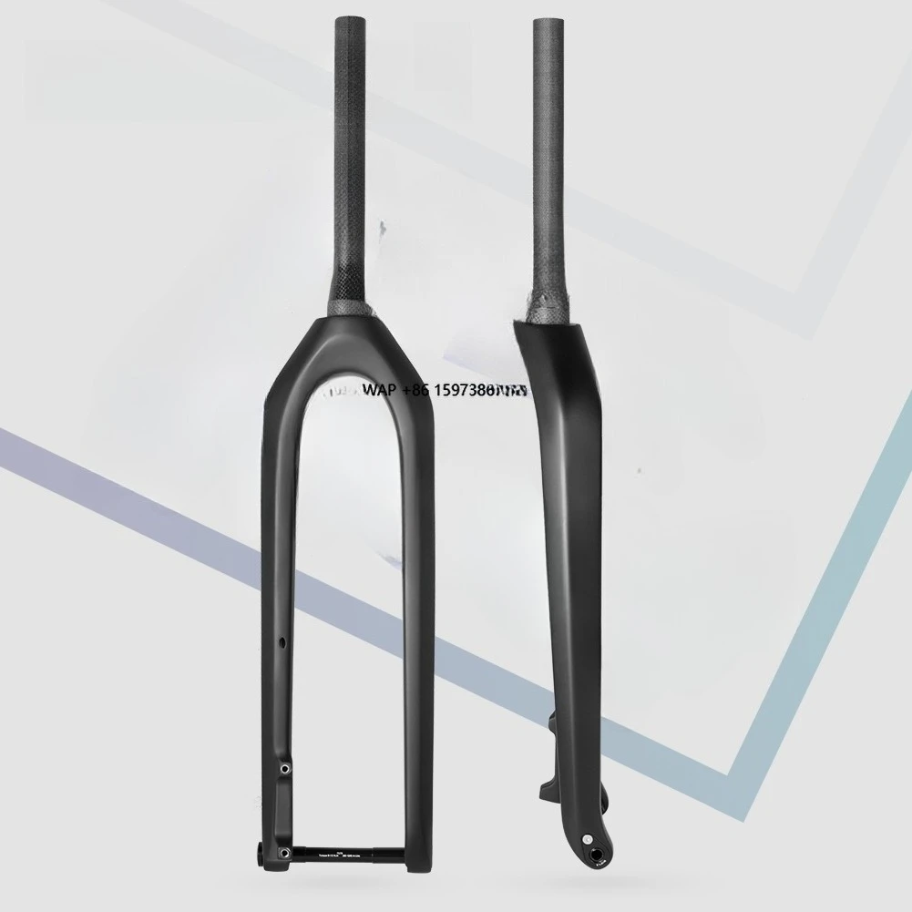 

Велосипедная карбоновая вилка Spcycle 29er для горного велосипеда, жесткая, Boost 15x110 мм, конус 1-1/8–1-1/2 дюйма, для покрышек до 3.0