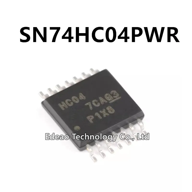 10~100Pcs/lot NEW SN74HC04PWR TSSOP-14 SN74HC04PW 74HC04PW SN74HC04 SMD Marking:HC04