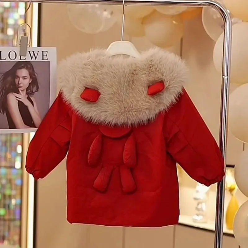 Velvet Red Coat Hoo… - image