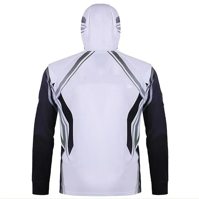Sudadera capucha hombre y camisa pesca UV secado rápido sublimada - imagen 4