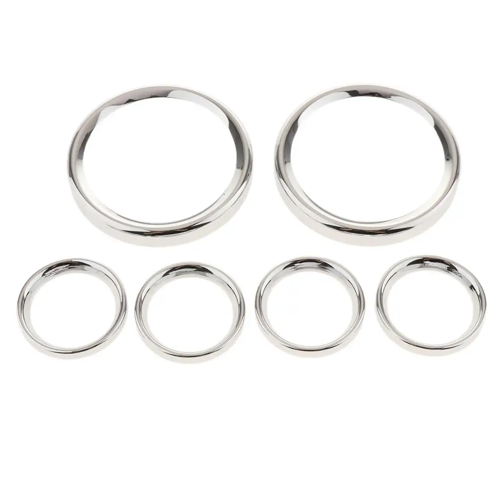 

Motorcycle Speedometer Gauges Bezels Ring Cover for 1996-2013,Touring FLHX FLHT FLH 1986-2013