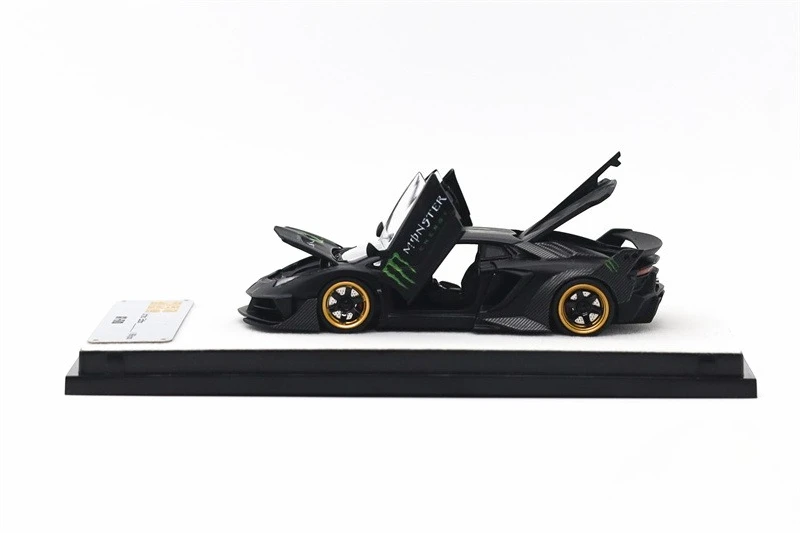 1:64 LP700 GT EVO Black Diecast Collector's Vehicle Model Car