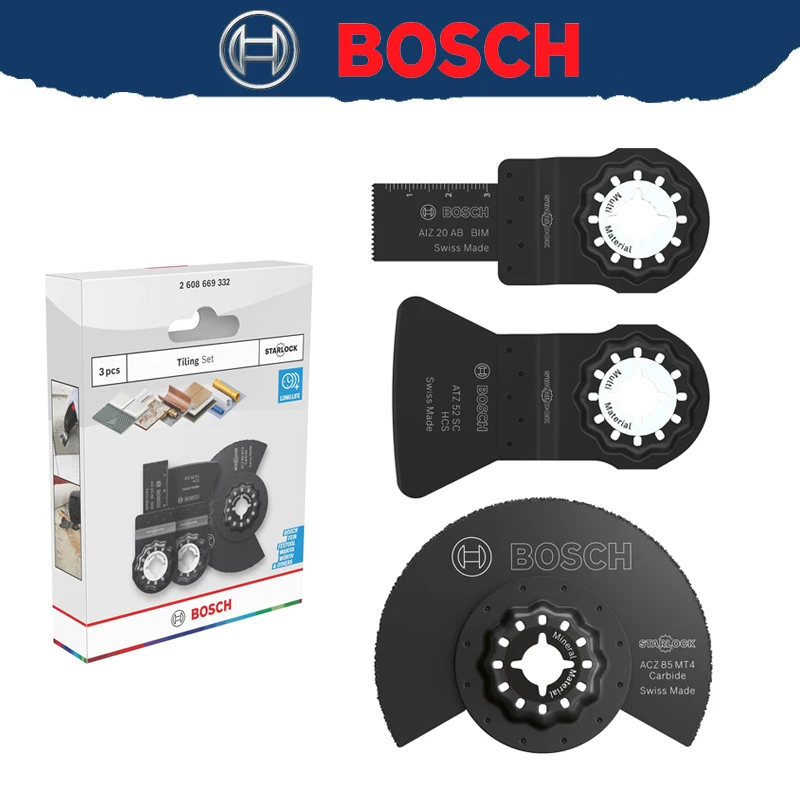 bosch-2608669332-スターロック-ソーブレードセット-タイル用-3ピース-プロフェッショナルアクセサリー-マルチカッター-頑丈で耐久性のある