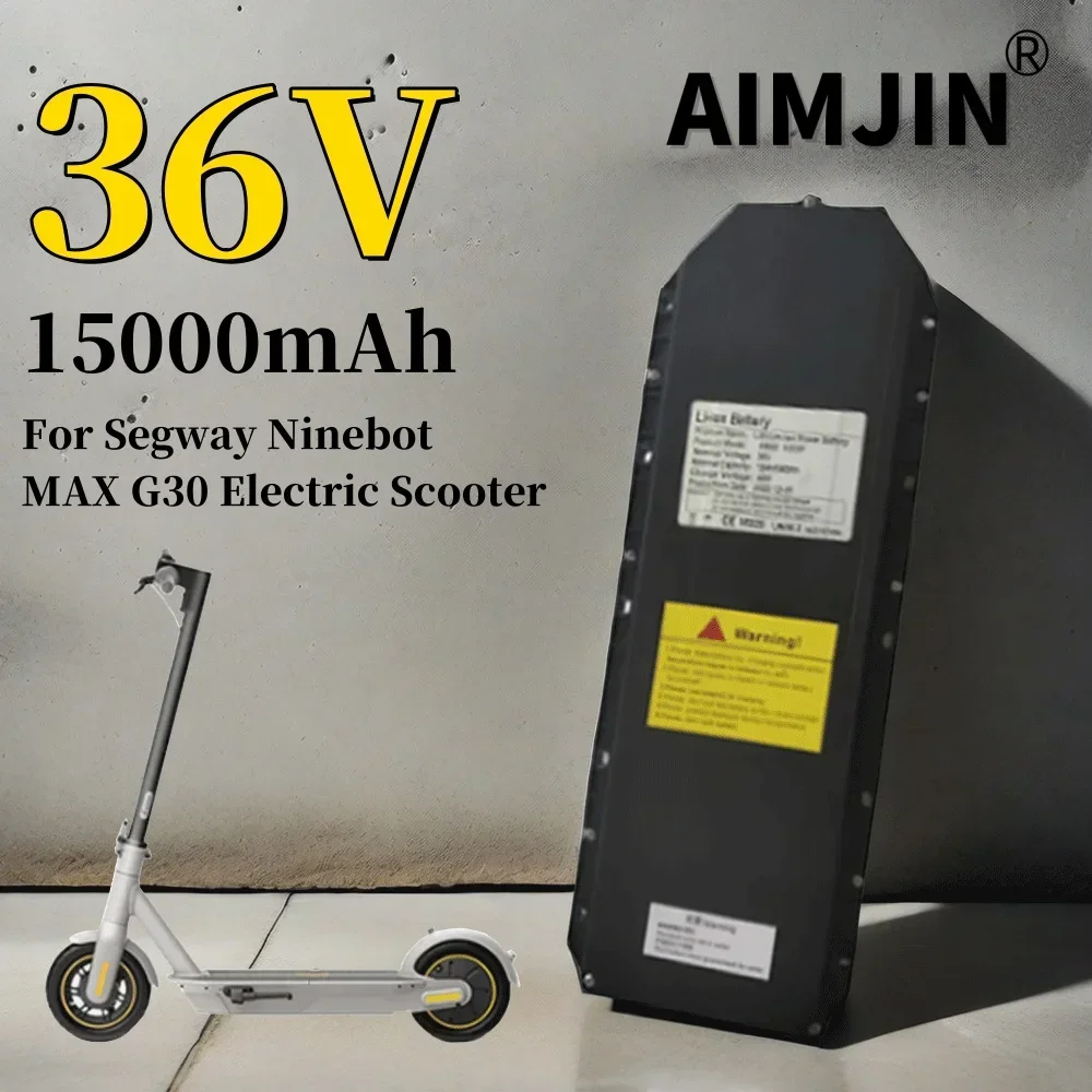 

36V 15000mAh For xiaomi Ninebot G30 No. 9 scooter G30MAX original accessories battery