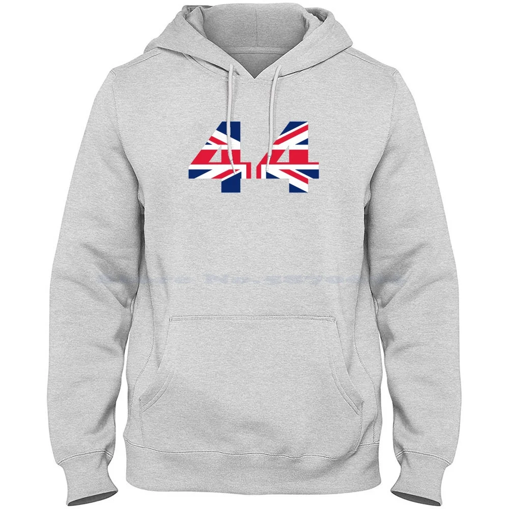 British 44 100% Cotton Hoodie 44 Wearing The Uk Flag Of The United Kingdom Of The British Great Britain Of Britannia