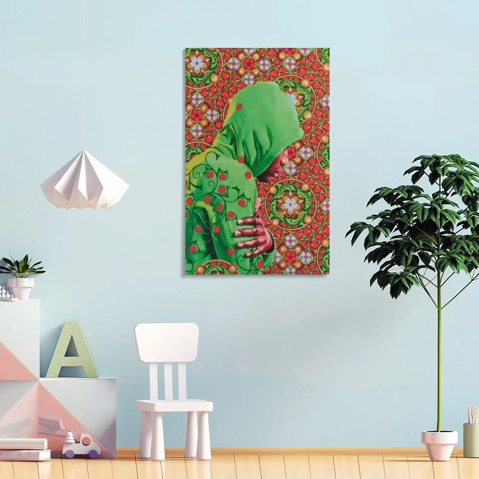 Kehinde Wiley - واحد من أفضل رسومات الخاصة به، لوحة قماشية لتزيين الحائط، ملصق حائط مزخرف