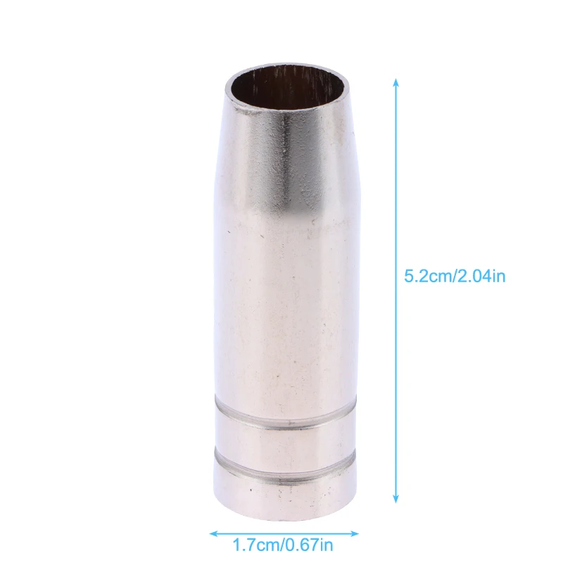 1Pc 15AK Carbon Dioxide Nozzle Euro Style MIG MAG Welding Tip Nozzle Shield for MB 15AK MIG Welding Torch Protection Cover