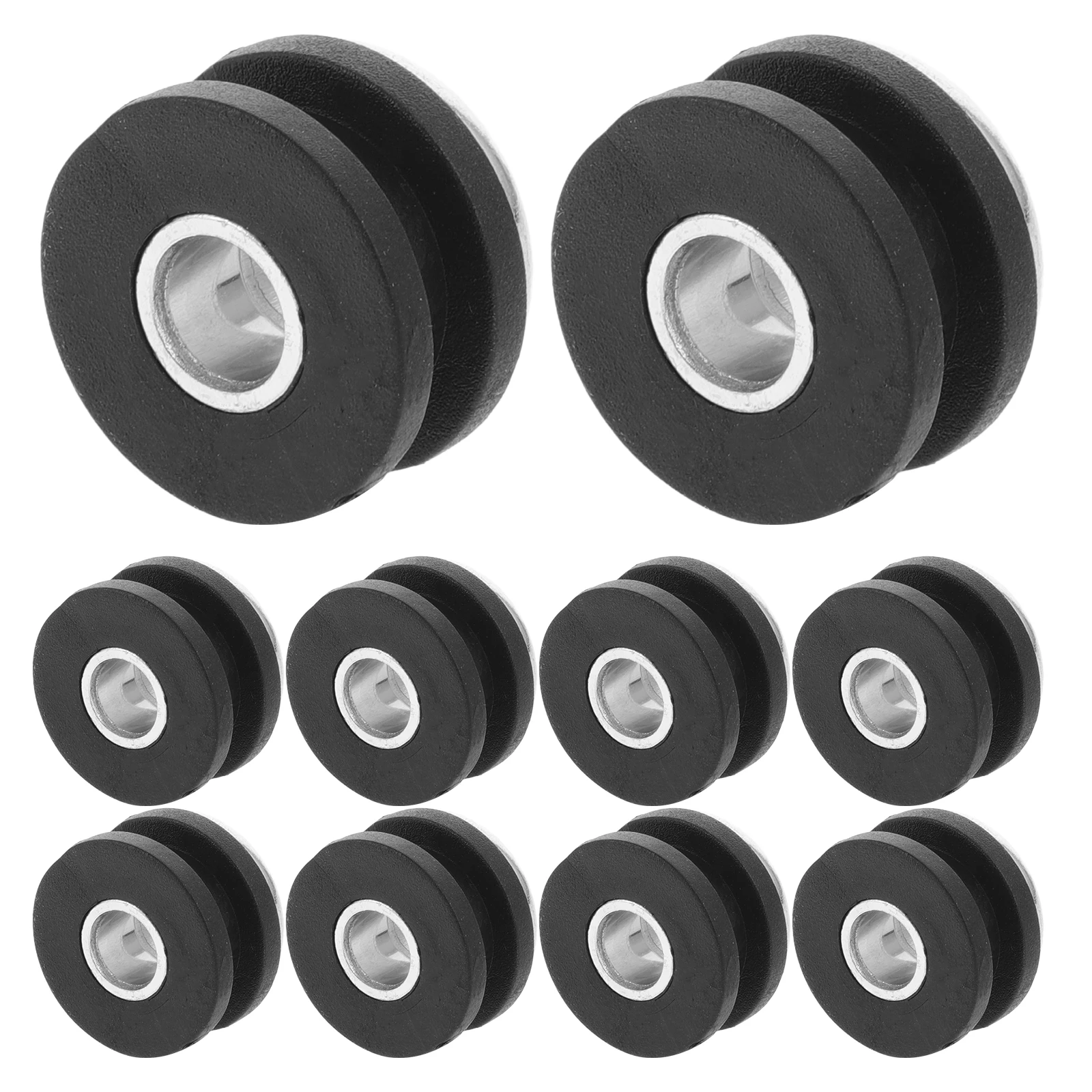 

8pcs Motorcycle Washer Kit Shock Absorbing Pad Buffer Grommets Damping Gasket Firm Rubber Steel Long Lasting Easy