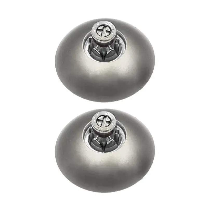 Set of 2pcs Durable Controller Joystick Base Replacement for XB One Elite2 Game Handle Metal Mushroom Head Base