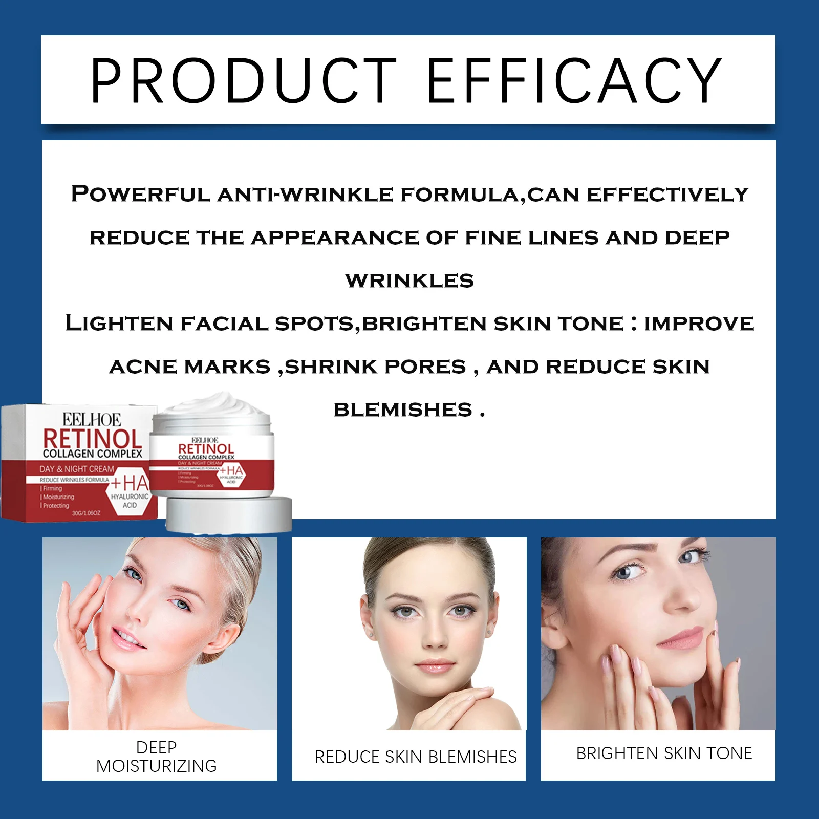 シルキーリフティングモイスチャライザーレチノールコラーゲンしわ除去フェイスケアクリーム保湿美白明るくスキンケア