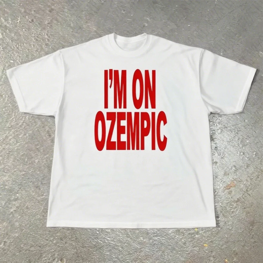 

Vintage T-Shirt Rock Fashion Trend High Quality Top Punk Alphabet Print Loose Casual Cotton Y2K Hip Hop Gothic Street