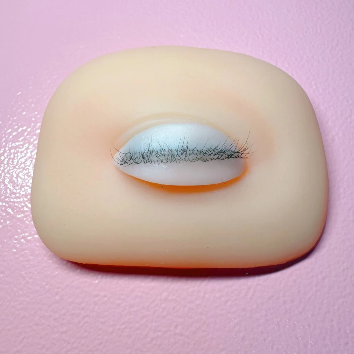 Treinamento de extensão de cílios 3d, olhos de manequim de gel de silicone, enxerto de cílios, treinamento de olhos, acessórios em massa, ferramentas