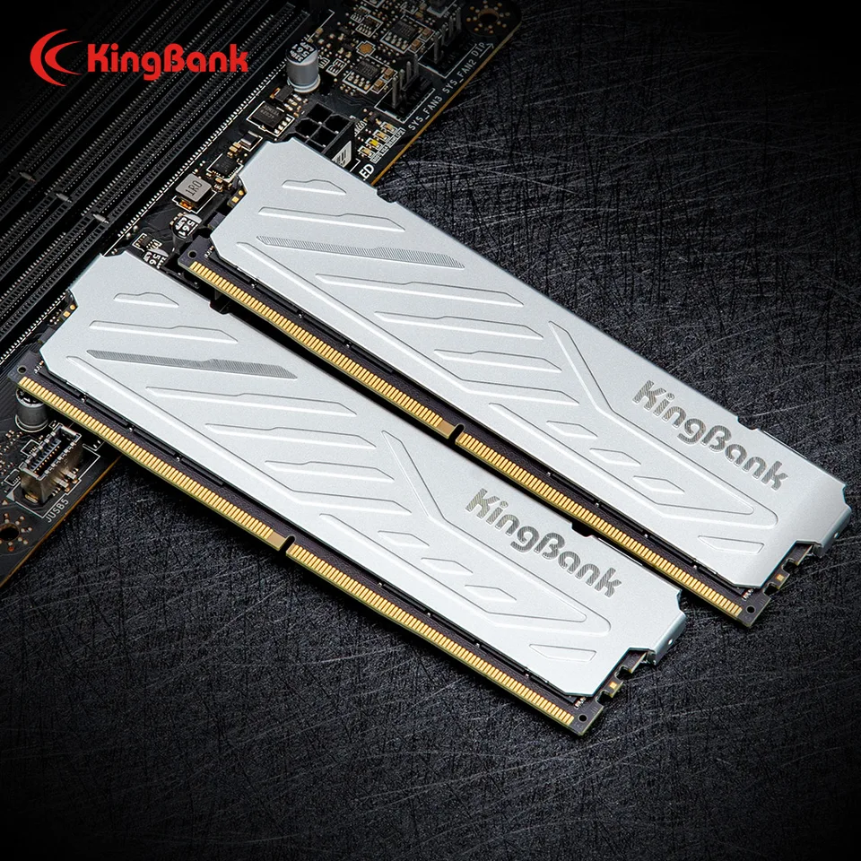 KingBank DDR5 6000MHz 16GB CL36 Silver RAM