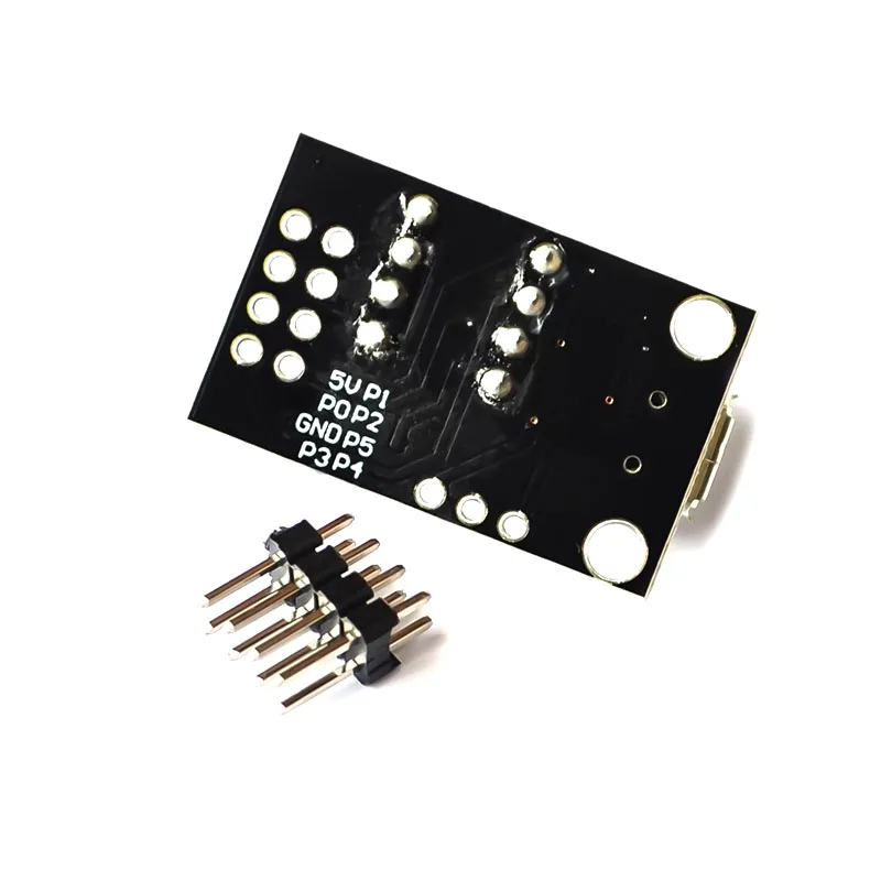 T42 ATtiny13A / ATtiny25 / ATtiny45 / ATtiny85 Papan Telanjang Pemrograman Pengembangan ATTINY Dapat Dicolokkan