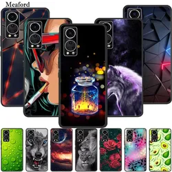 Case For ZTE Axon 30 5G Animal Luxury Silicone TPU Soft Phone Back Cover For ZTE Axon 30 5G Coque Fashion A2322 Shockproof Funda