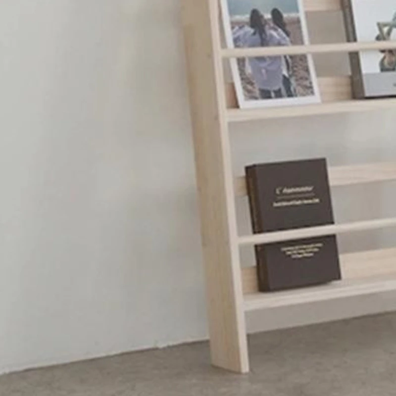 خزانة عرض رفوف المجلات أثاث غرفة المعيشة رف زاوية رفوف المجلات أثاث المكاتب الخشبيСДВКВРРÑАМСНН #4