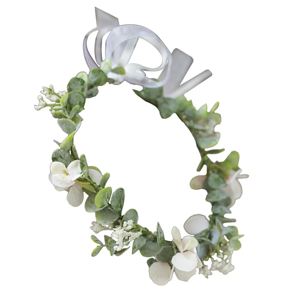 

Exquisite Floral Hairband for Women Lightweight Decorative Flower Crown Perfect for Wedding Banquet Party Cosplay Photo Shoot