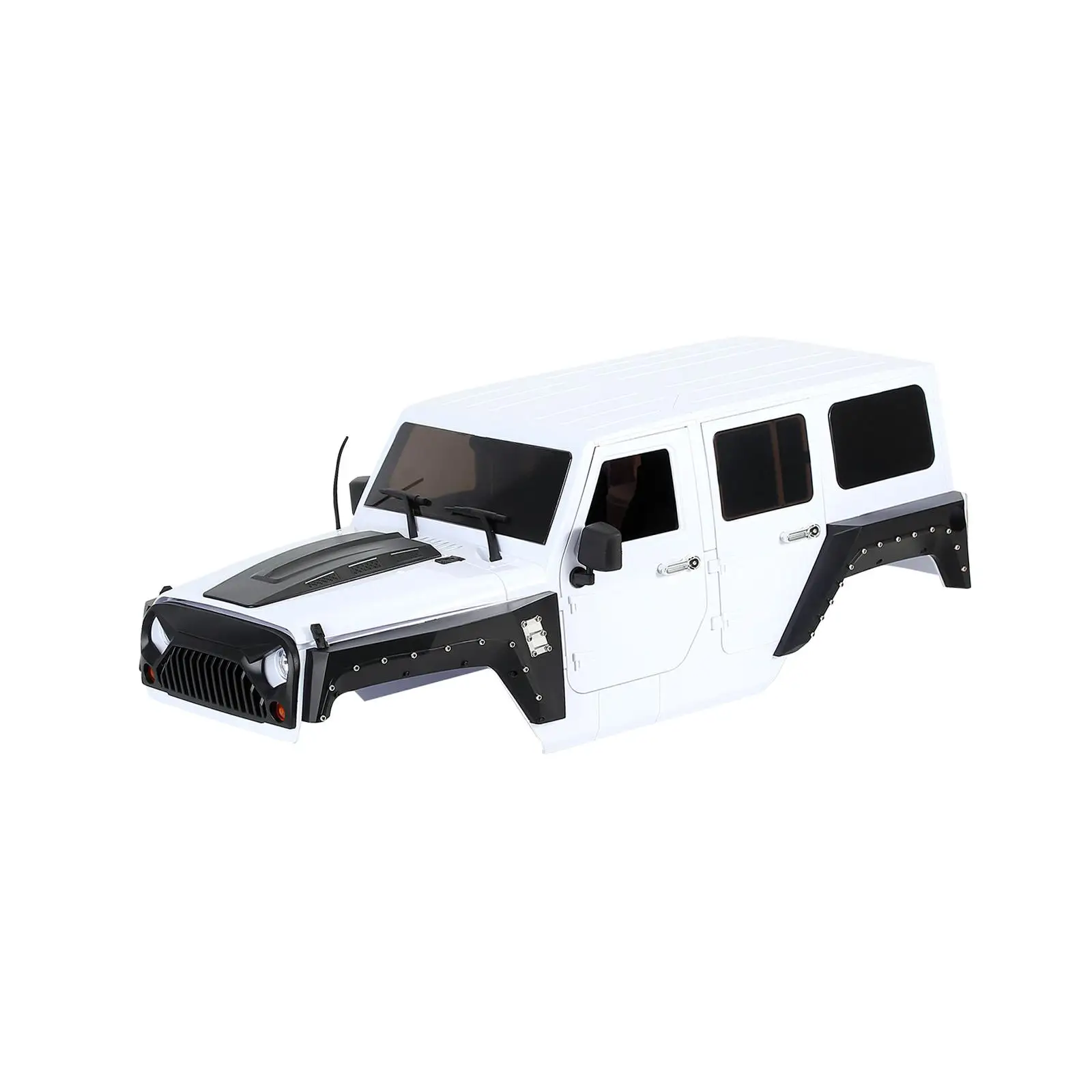 Replacement Body Shell Frame for 1/10 RC Touring Car 313mm Wheelbase Hard ABS Plastic Shell Kit with DIY Painting Option for