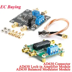 AD630 Balanced Modulator Module Lock-in Amplifier Board Module LIA Phase Sensitive Detection Weak Signal Conditioning PCB Board