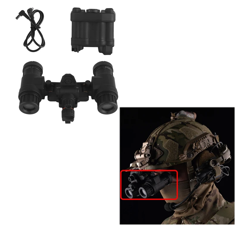 Night Vision Model For Tactical Hunting CS AN/PVS31 Binocular Outdoor Helmet Accessories Mount