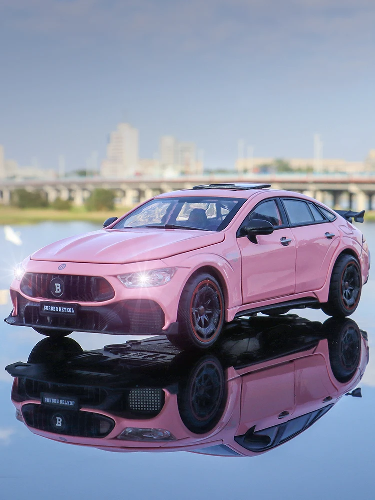 

Simulation Exquisite Diecasts & Toy Vehicles Rocket 900GT Coupe ChiMei 1:24 Alloy Collection Model Metal Car Gifts For Children