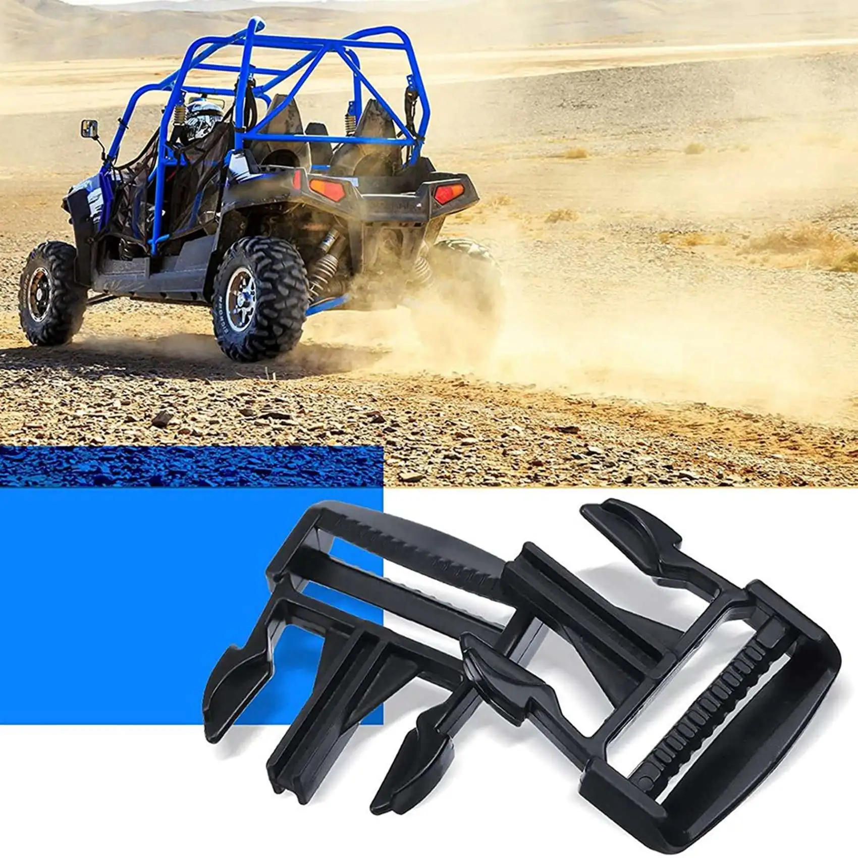 2Pack Door Net Buckle Clip for 2016-2020 Polaris Ranger 570 900 1000 XP Side Safety Door Net Fastener Buckle for 5452505 Vogue