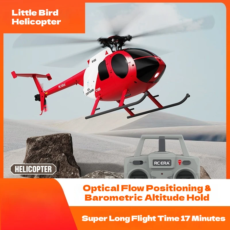 C189 طائرة هليكوبتر RC على شكل طائر - نموذج مقياس، مزدوجة بدون فرش، 4CH، مقياس محاكاة هواية الطائرات #1