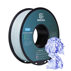 Geeetech Like Marble PLA-Filament plastique pour imprimante 3D, 1kg, 1.75mm, sans enchevêtrement, matériaux de fil d'impression 3D, emballage sous vide