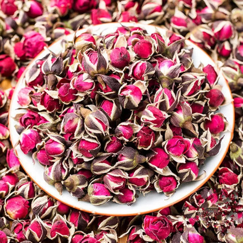 Top Natural Rose Buds Jasmine Dried Flowers For Incense Sachet Soap Wedding Candle Making Homemade Fragrance Outdoor Decor