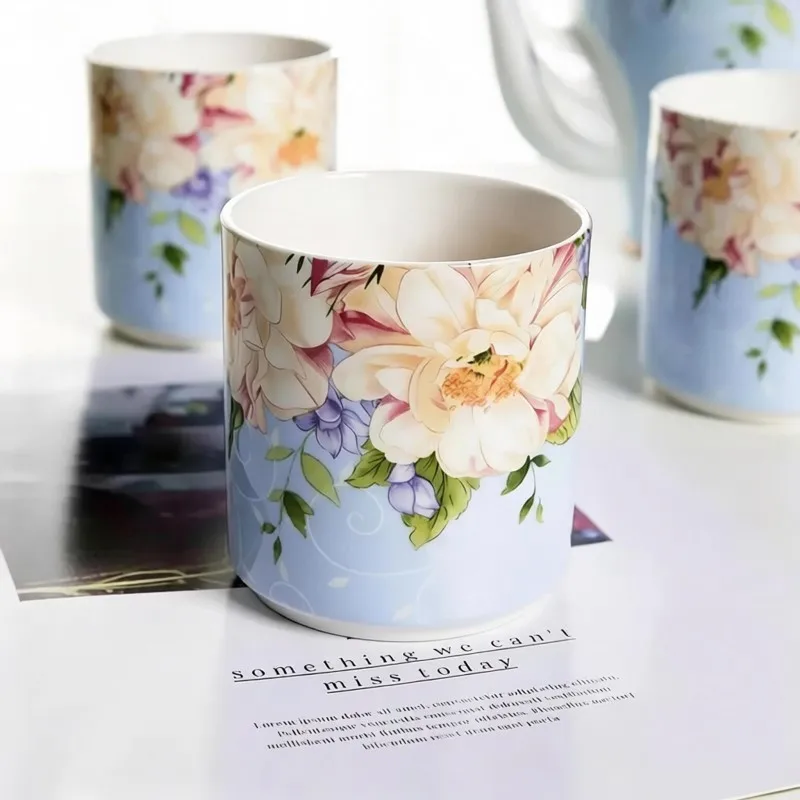 370ML, Bone china country coffee mug, creative ceramic cup and mug, porcerlain travel mug, nespresso cups, tazas cafe morning