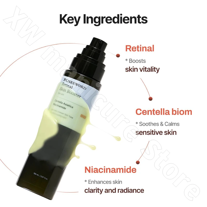 Retinol Essence Hydrating Firming Brightening Diminishing Fine Lines, Improving Darkness and Roughness Essence 150ml