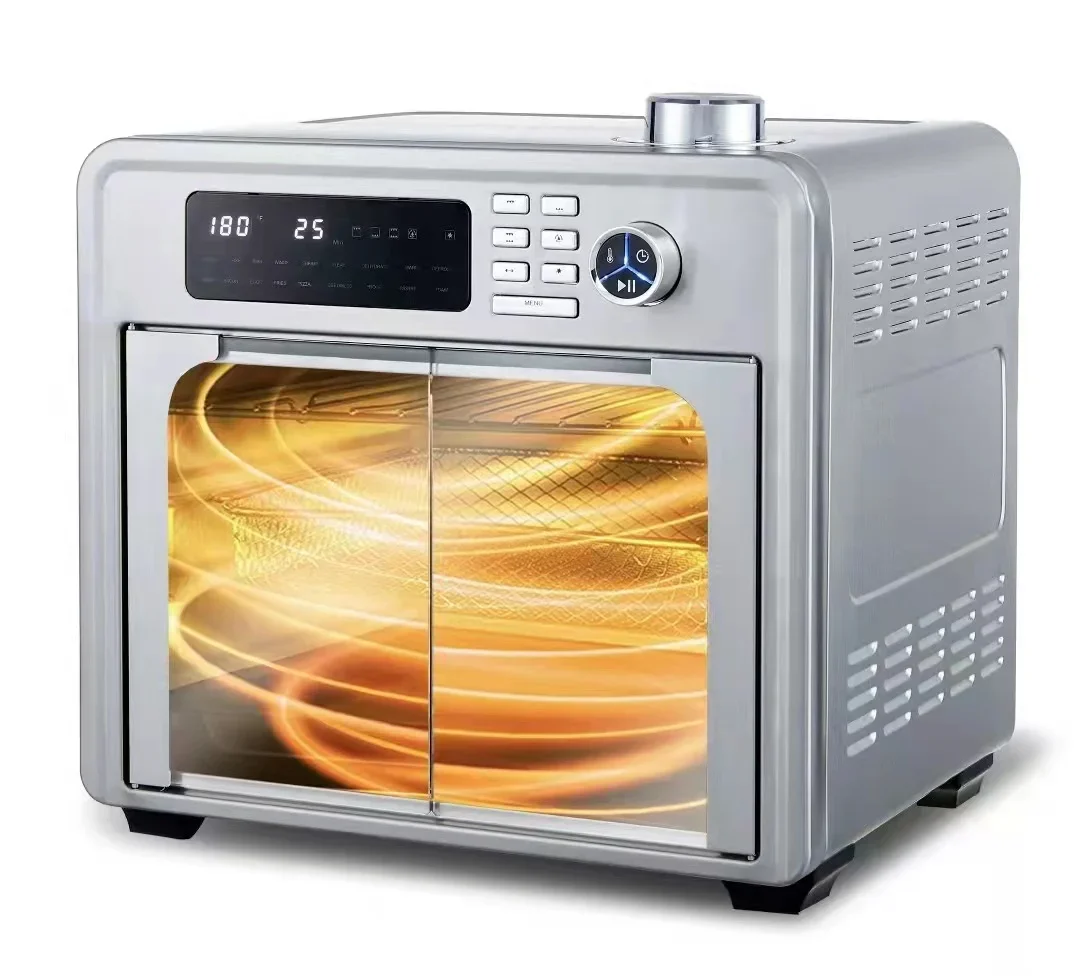 New design Home Appliance large size 28L LED display screen digital air fryer electric deep fryers air fryer oven