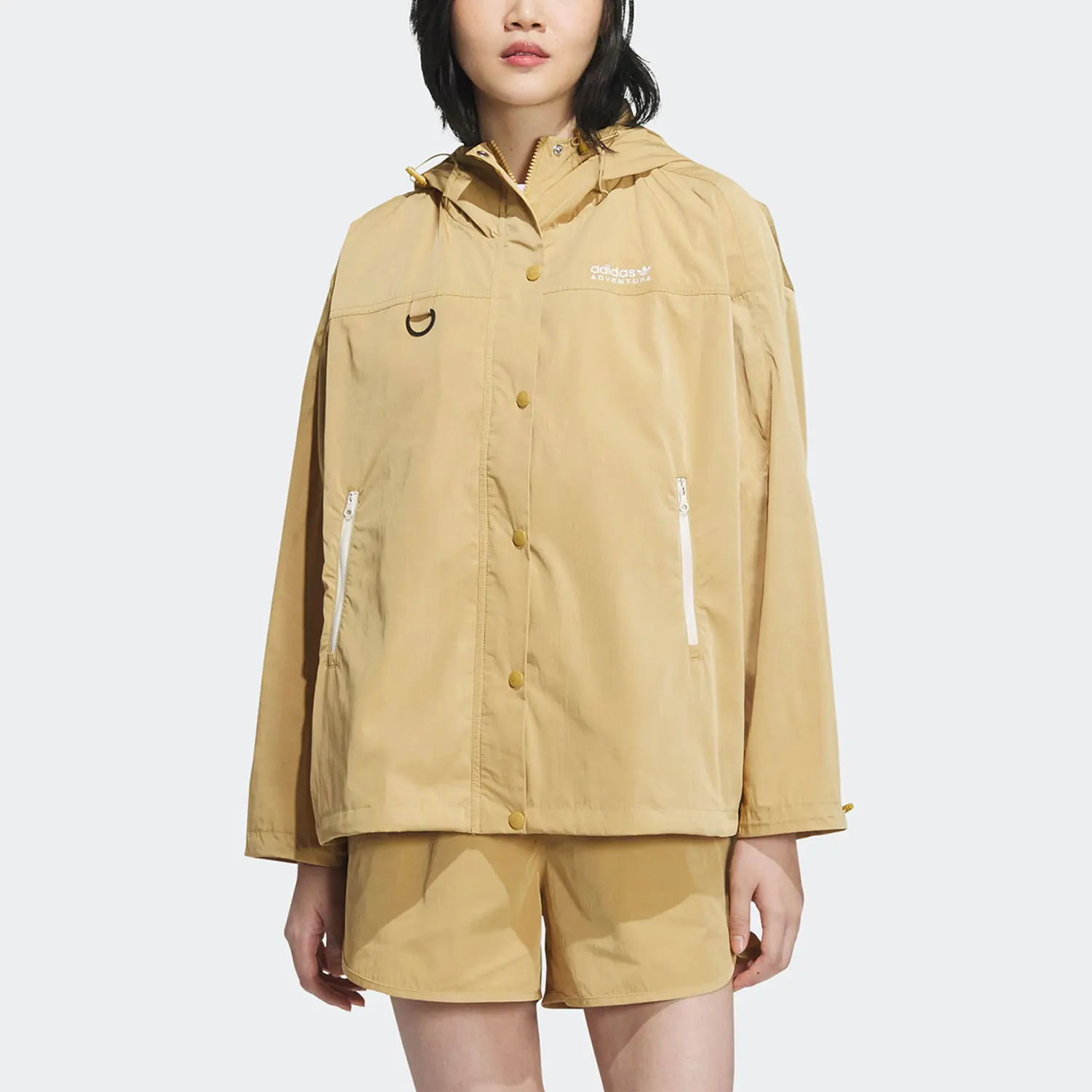 

Adidas genuine 2023 New Originals Women's Hooded Jacket IK8615