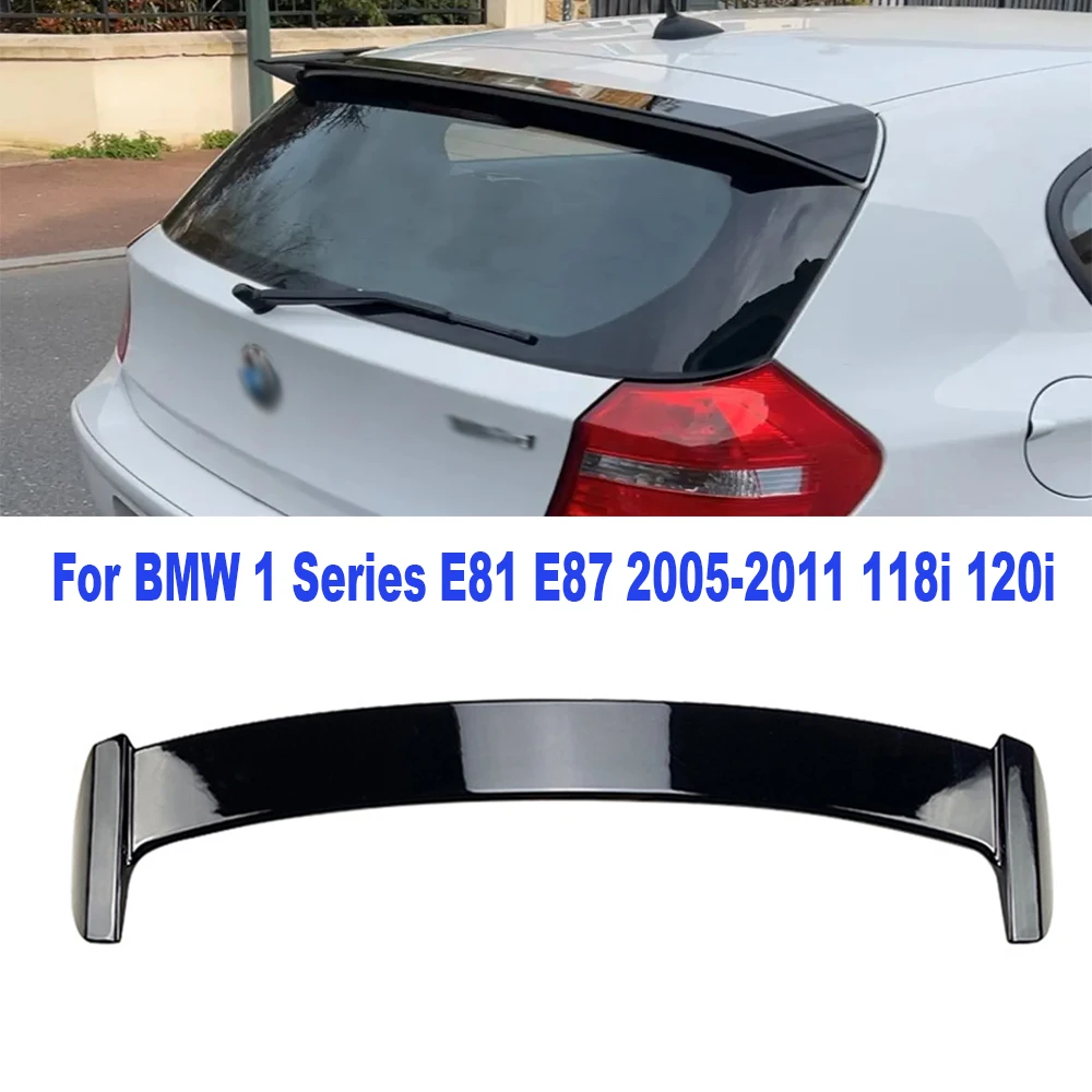 

For BMW 1 Series Hatchback E81 E87 120i 118i 116i 2004-2011 Car Roof Spoiler Rear Trunk Spoiler Auto Rear Wing ABS Body Kits New