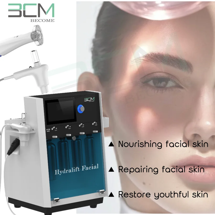 BCM Spa Hydro Facial Machine Bubble Machine Hydralift Facial Machine Skin Care Facial Cleaning Device