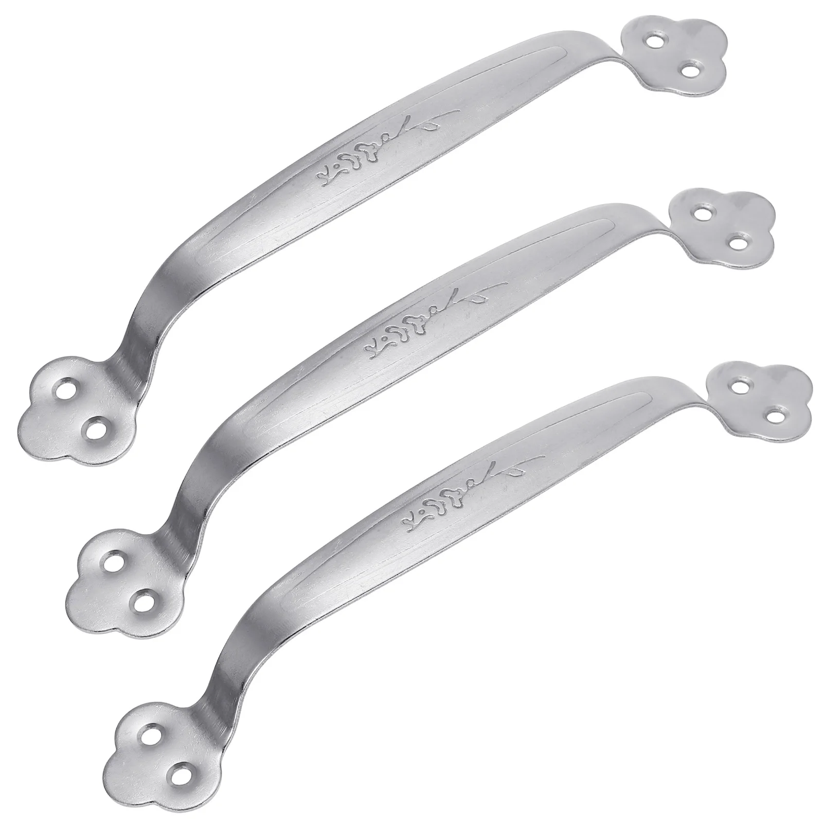 

10Pcs Plum Blossom Furniture Handles Stainless Steel Durable Cabinet Drawer Door Pull Handles Practical Furniture Accessories