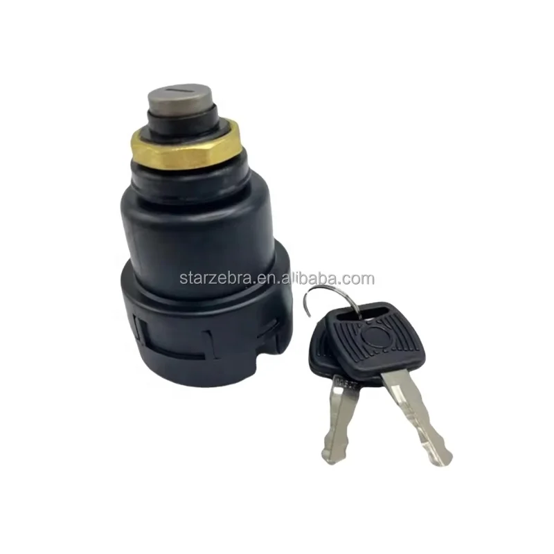 For Excavator Yuchai Yc60 65 85 135 210 230 360-8 Electric Door Lock Start Switch Ignition