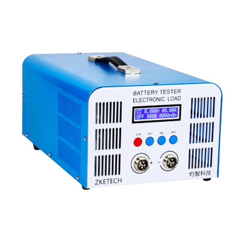 Probador de capacidad de batería 110V/220V entrada ZKETECH EBC-A40L 5V 40A potencia de alta corriente para probador de capacidad de batería Li-ion LiFePo4